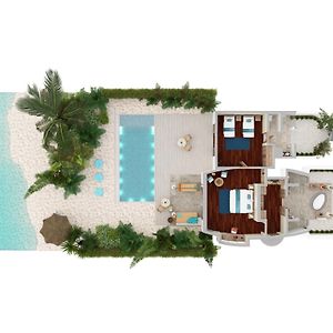 Two Bedroom Family Beach Pool Villa Complimentary Shared Return Airport Transfers